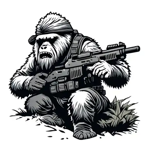 Afghanistan Yeti In The Army