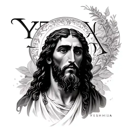 Yeshua Only The Name Without Anything Else And The Surrounding Small
