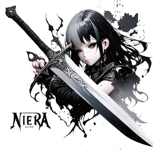 Nier Automata Sword For Girl