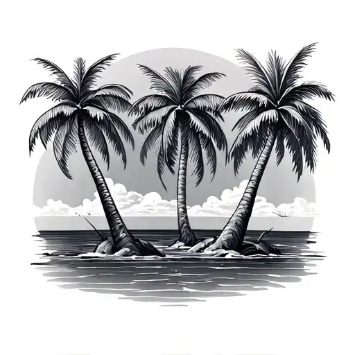 3 Palm Tree
