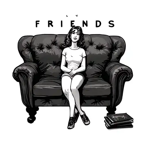 Friends Couch Spelling Pivot