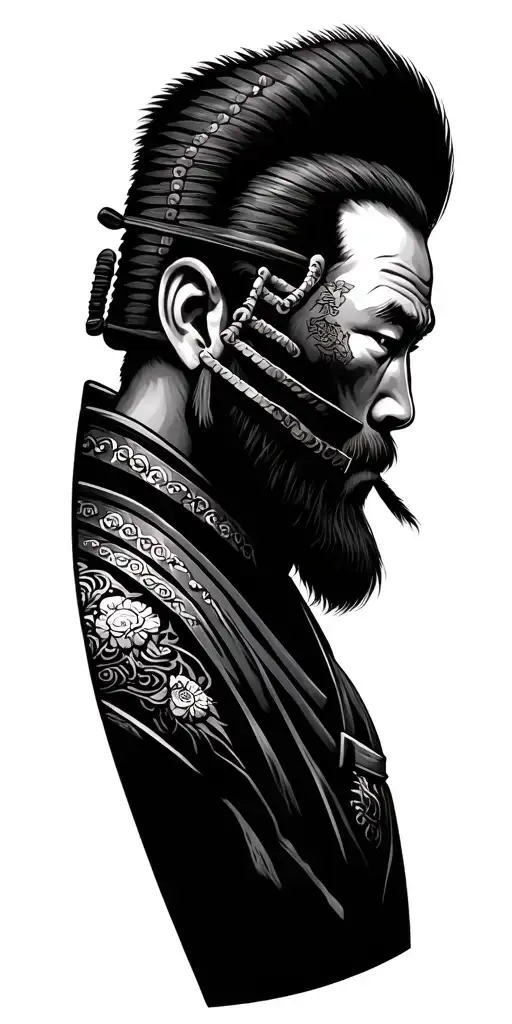 Japanese Samurai Warrior