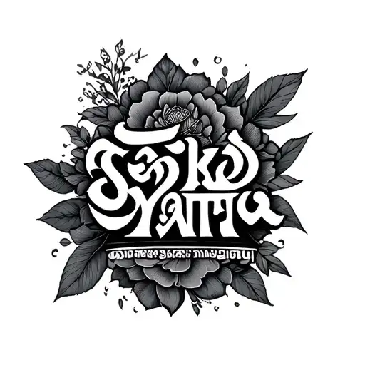 Sak Yant Thai Writte All We Need