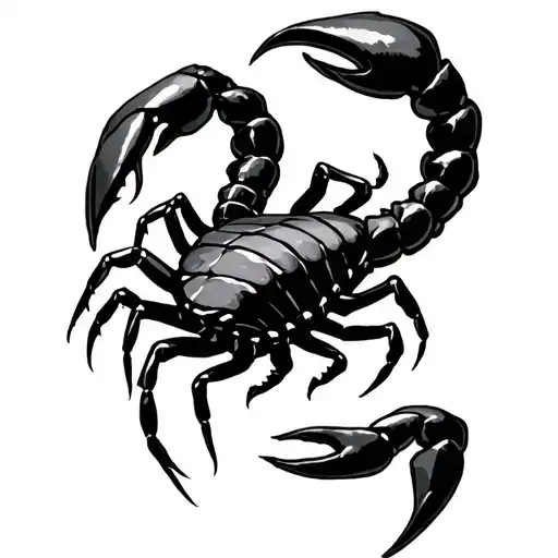 Scorpion Protecting Grandson Aquarius