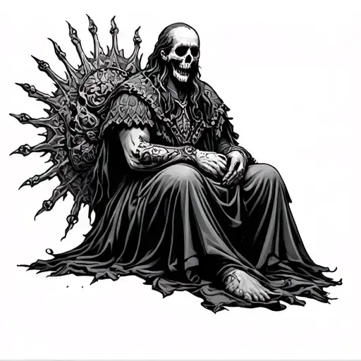Dead King Sitting