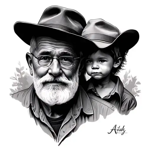 Grandpa And Grandson