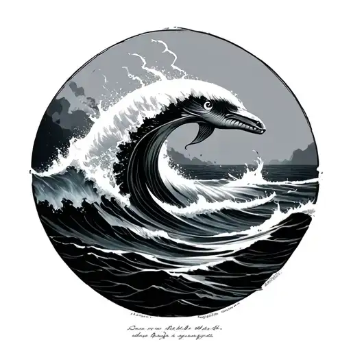 Black And Grey Ocean Moves