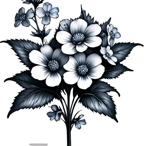 Forget Me Not Flowers Blooming