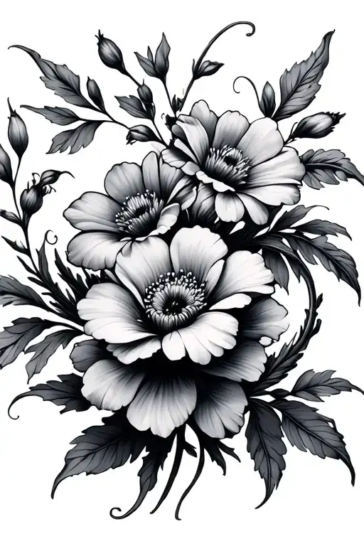 Flowers Wrapped Round