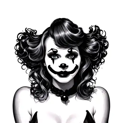 Sexy Clown Girl