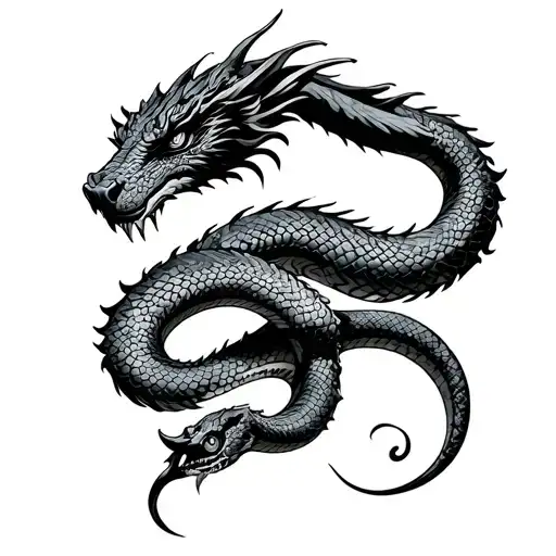 Sumerian Snake Dragon