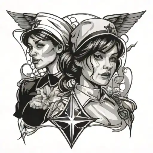 Glass And Nurse