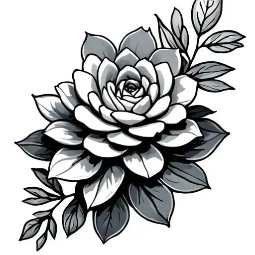 Potted Succulent