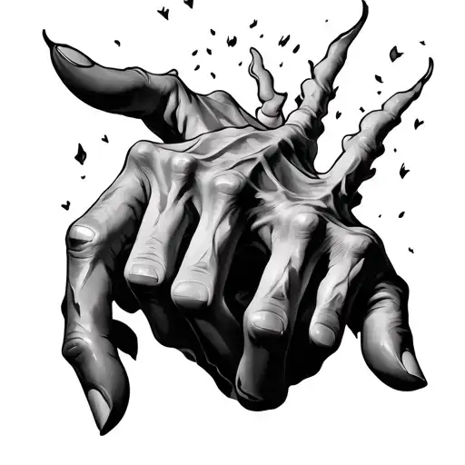 Scattered Hand
