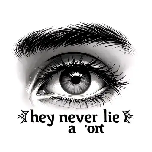 The Eyes Chico They Never Lie In A Font