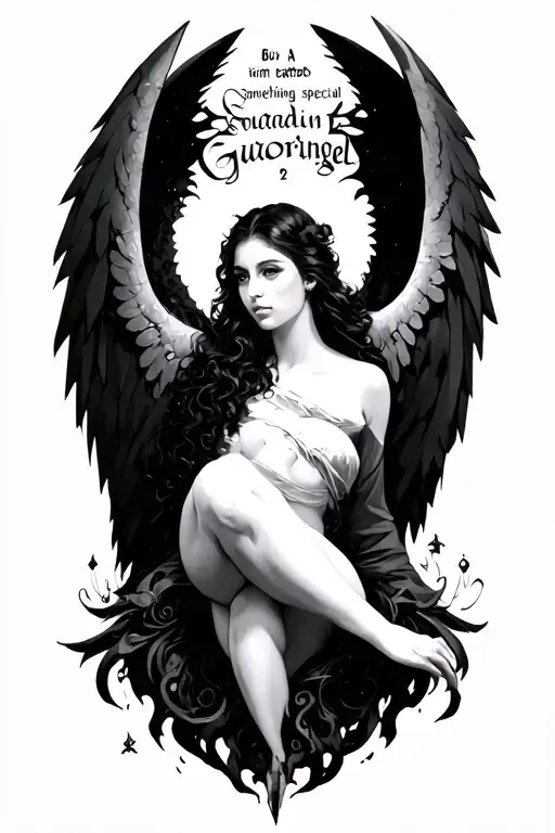 Guardiangel In Words Written But Something Special With The Second A