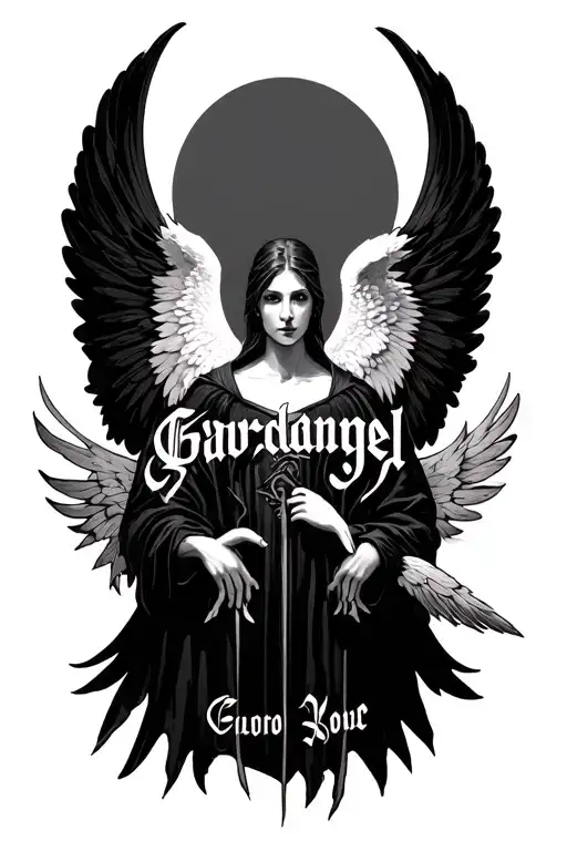 Guardiangel In Words Written Across