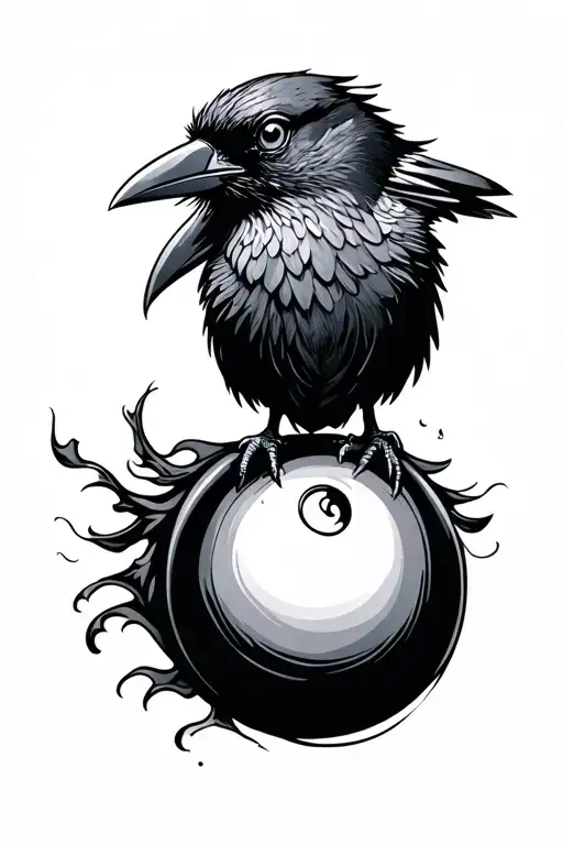 13 Black Ball Crow