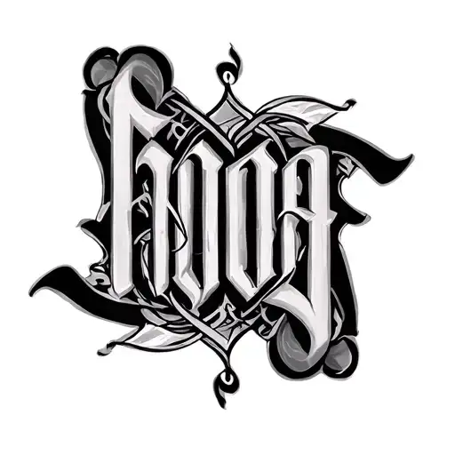 Two Word Ambigram Generator