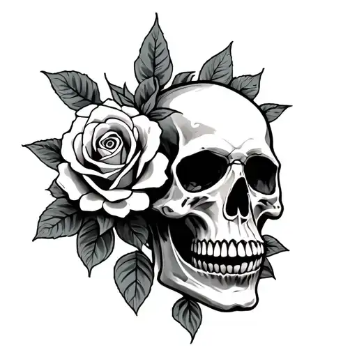 Skull And Roze