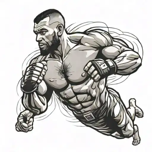 A Tattoo That Looks Like It Should Be On A Ufc Fighter