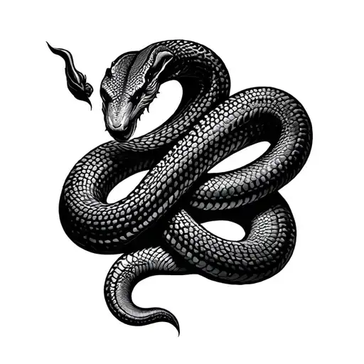 Snakes Coiling