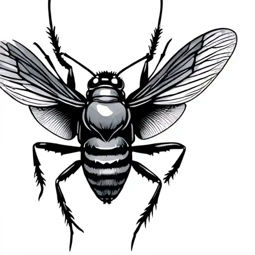 Graphic Cicada