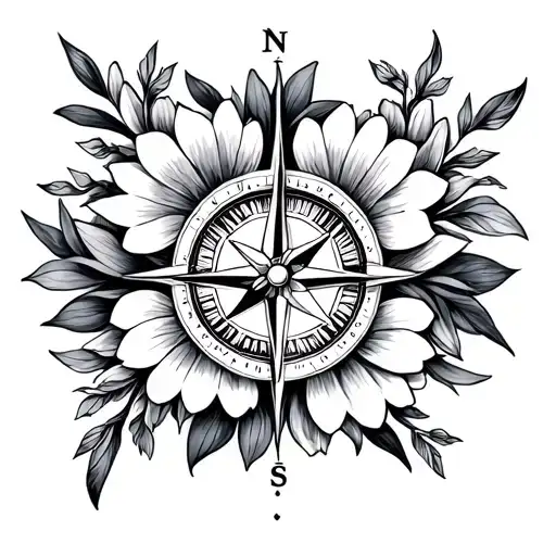 Flowers Compass
