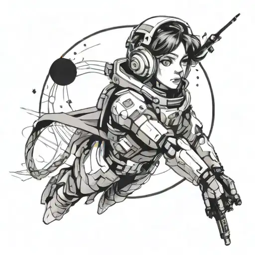 Interstellar Anime Inspired