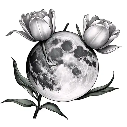 Moon Tulips