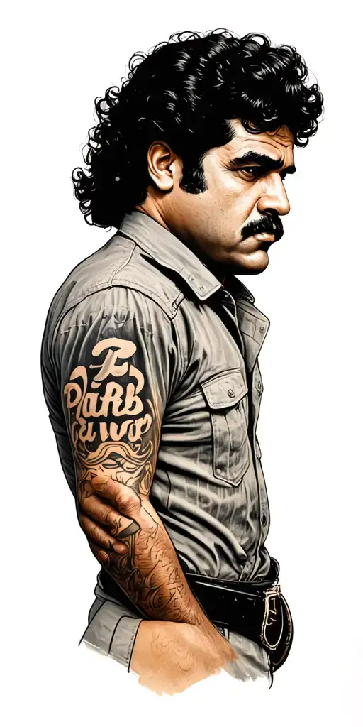Pablo Escobar And Letters