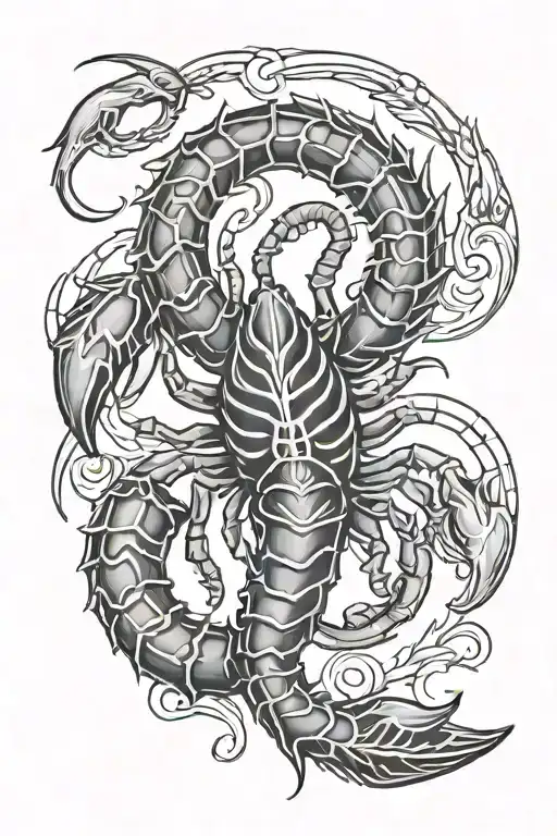 A Feminine Simple Scorpio