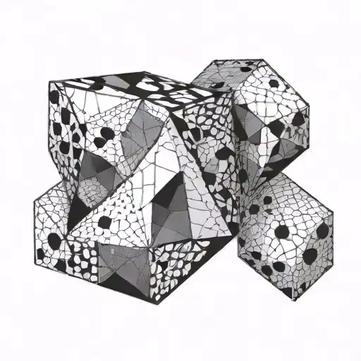 Dot Geometric Qube