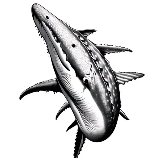 Whale Shark Fine Line