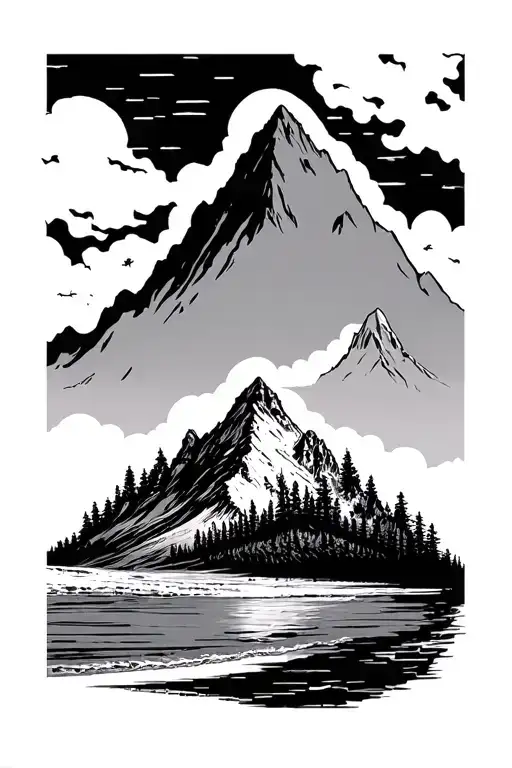 Mountain And Mountain Beach Mountain Hub Trip