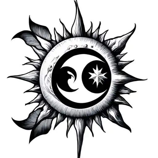 Sun Stars Moon