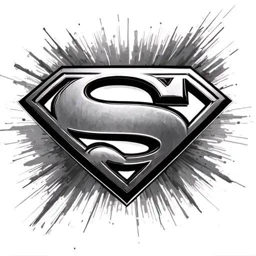 Superman Logo With Cs
