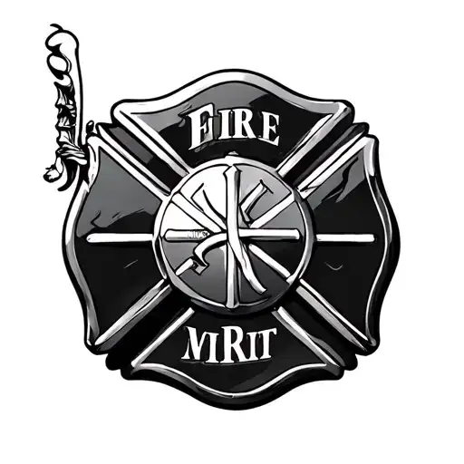 Firefighter Maltese Cross