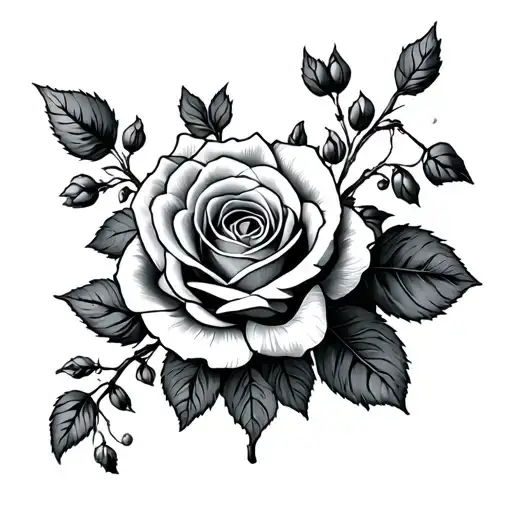 Vima Vine With Roses Blooming