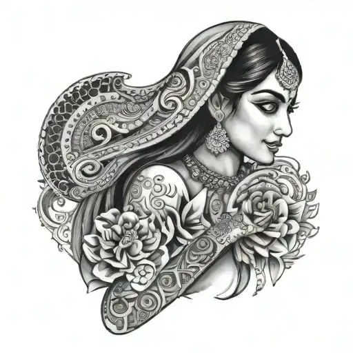 Punjabi Woman Strength Inspired