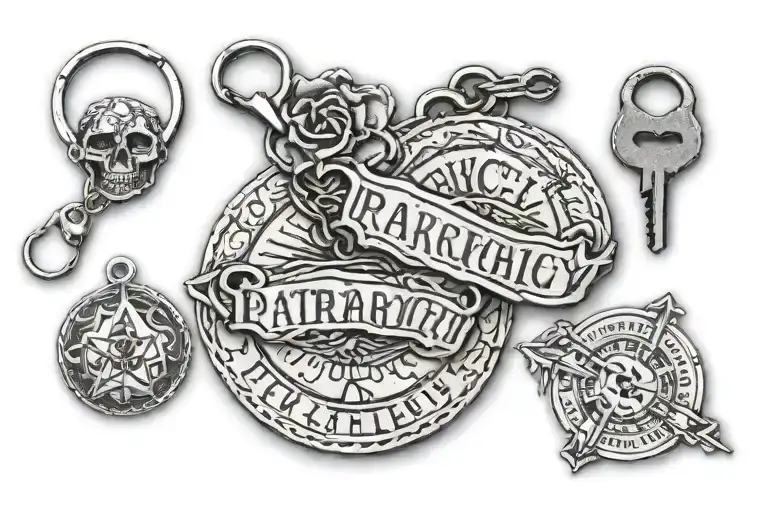 Fuck The Patriarchy Keychain And Feminist Themed
