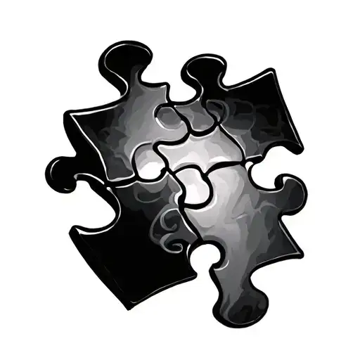 3D 4 Puzzle Piece
