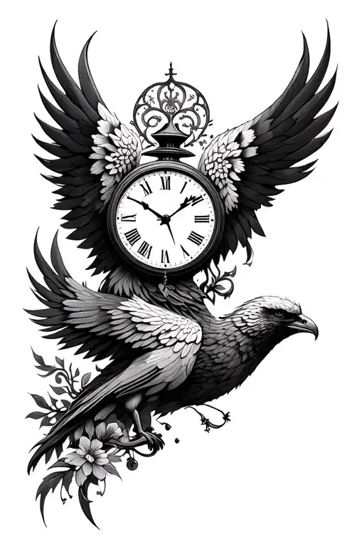 Phoenix Clock Travel Studious Lace