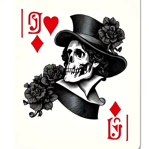 Jack Of Heart Half Card