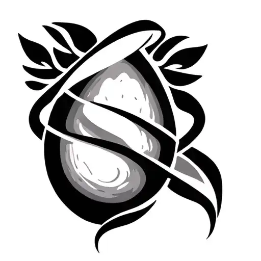 Egg Donor Symbol Intertwined