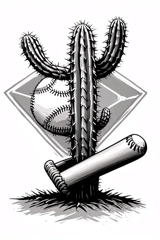 Cactus Into A Baseball Diamond