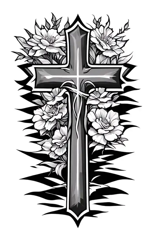 3 Crosses Horizontally