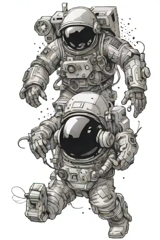 Eys Filled In With Space Theme