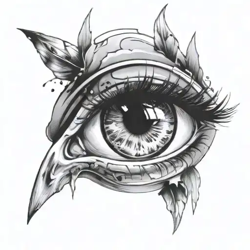 Eyes With Space Filled In