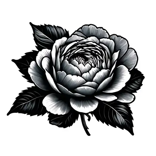 Knee Peony